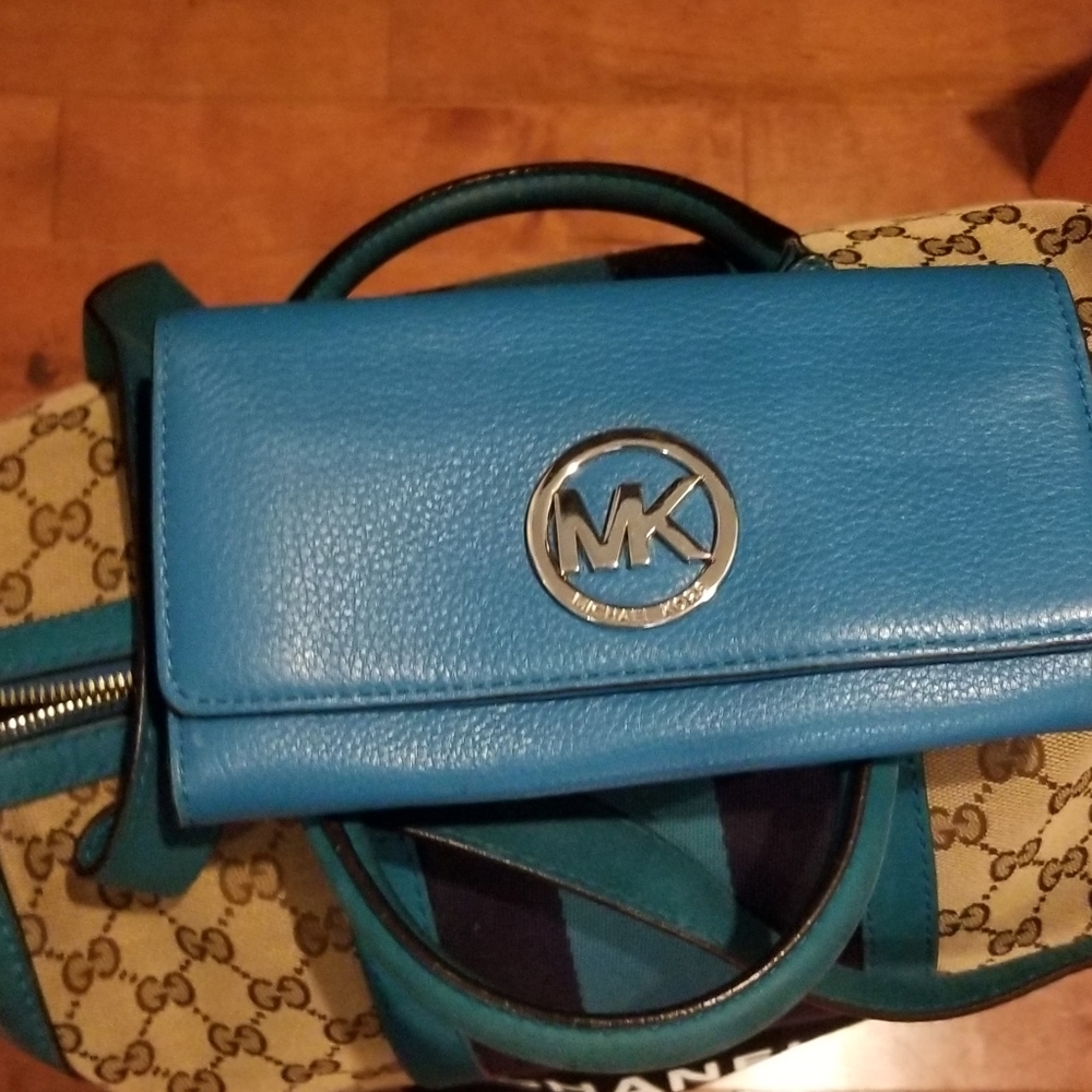 Michael Kors leather wallet